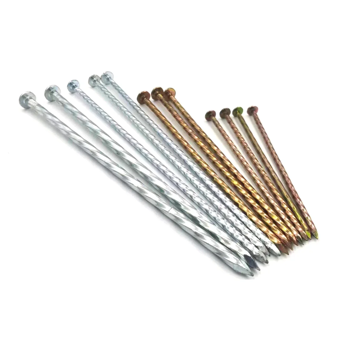 #Galvanized spiral nails 6 inch landscape nails stake for artificial grass
#Galvanized spiral nails 6 inch landscape nails stake for artificial grass