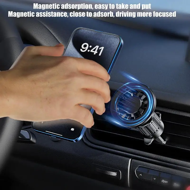 Magnetic Car Phone Holder Air Vent Car Phone Stand For Magsafe iPhone 15 14 13 ProMax Xiaomi Samsung Strong Magnet Holder
Magnetic Car Phone Holder Air Vent Car Phone Stand For Magsafe iPhone 15 14 13 ProMax Xiaomi Samsung Strong Magnet Holder