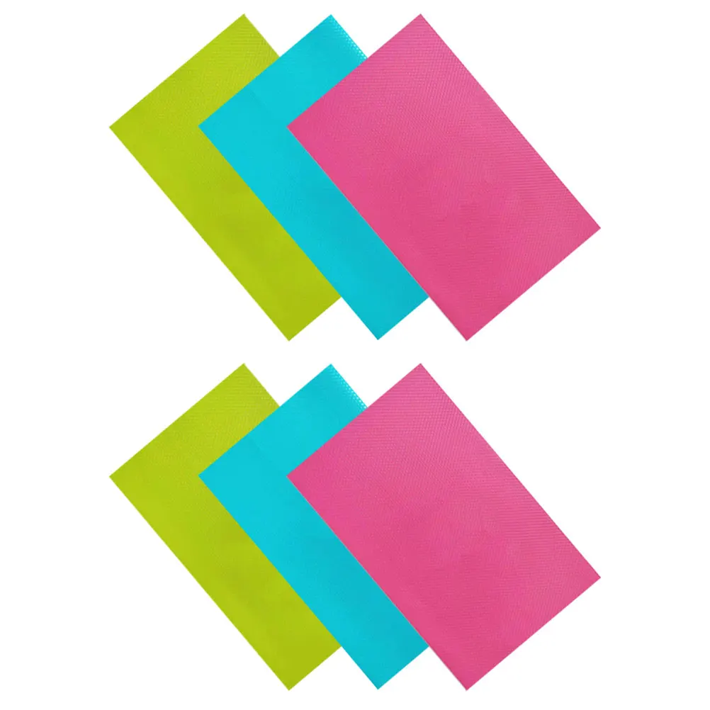 6Pcs Non-Slip Fridge Mat Refrigerator Liner Kitchen Drawer Liners Anti-Skid Stain Resistant Refrigerator Liners
6Pcs Non-Slip Fridge Mat Refrigerator Liner Kitchen Drawer Liners Anti-Skid Stain Resistant Refrigerator Liners