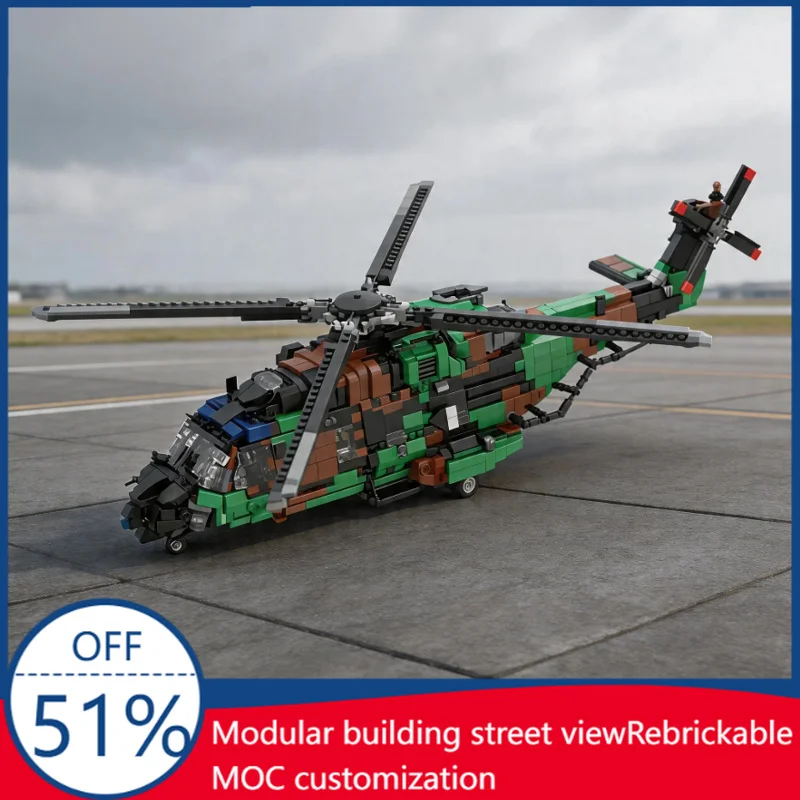 2515 Pcs MOC Tactical Transport Helicopter Model Display DIY Building Block Technology Assembly Creative Type Toy Birthday Gifts
2515 Pcs MOC Tactical Transport Helicopter Model Display DIY Building Block Technology Assembly Creative Type Toy Birthday Gifts