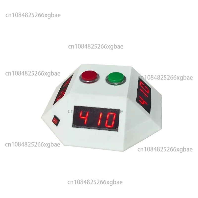 Four-Sided Digital Game Timer – 0.8” 3-Digit Red LED Countdown Timer With 999s Max For Board Games, Card Games, Competitions
Four-Sided Digital Game Timer – 0.8” 3-Digit Red LED Countdown Timer With 999s Max For Board Games, Card Games, Competitions
