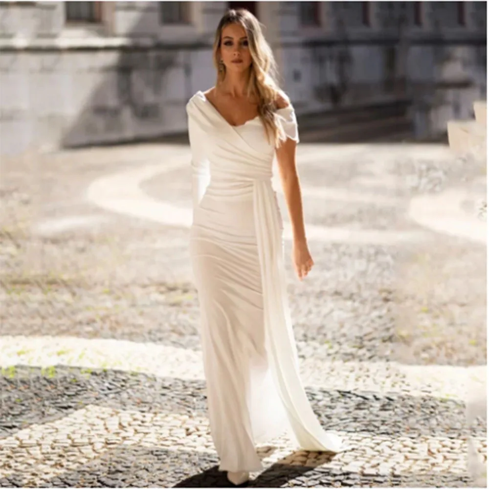 White Evening Dress 2024 New Bra Strap Annual Conference Cinema Performance Banquet High Quality Small Dress
White Evening Dress 2024 New Bra Strap Annual Conference Cinema Performance Banquet High Quality Small Dress