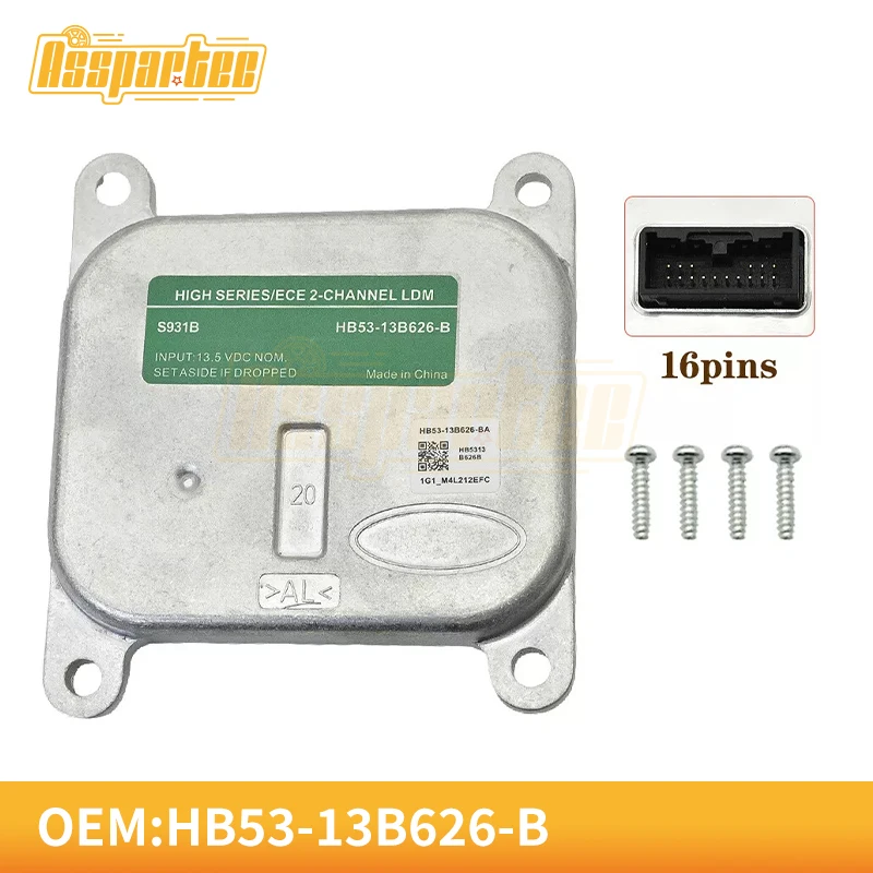 For 2016-2019 Ford Explorer HB53-13B626-B LED Headlight Module Control Unit NEW LEM Light Driver Xenon HID Ballast
For 2016-2019 Ford Explorer HB53-13B626-B LED Headlight Module Control Unit NEW LEM Light Driver Xenon HID Ballast