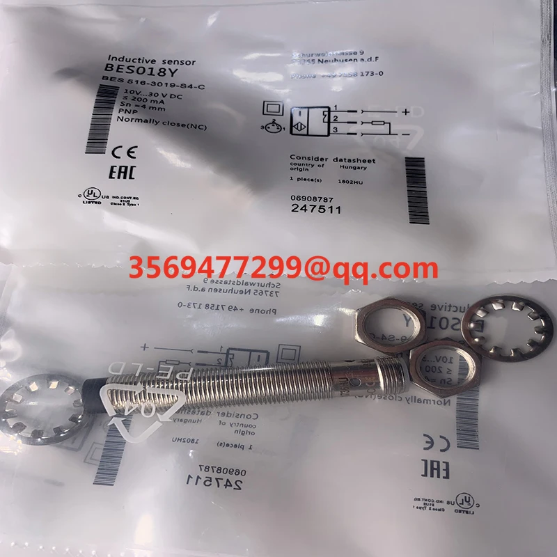 Proximity switch BES 516-3019-S4-C BES 516-3019-E5-C-S4 Brand-new sensor spot
Proximity switch BES 516-3019-S4-C BES 516-3019-E5-C-S4 Brand-new sensor spot