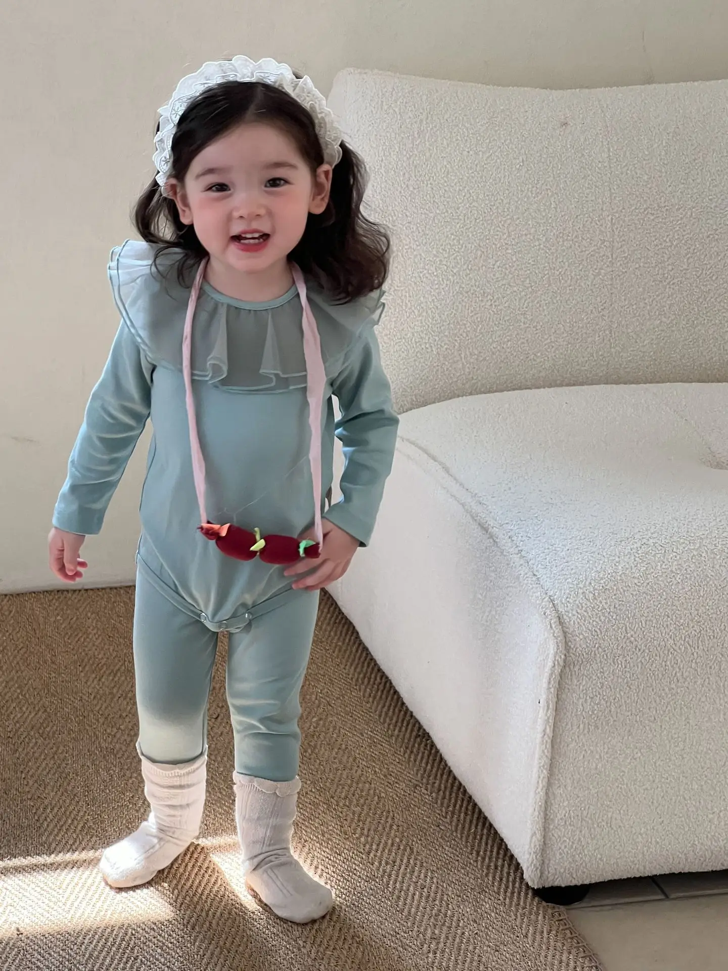 2024 Autumn New Baby Long Sleeve Clothes Set Newborn Infant Ruffle Collar Bodysuit + Leggings 2pcs Suit Cotton Toddler Outfits
2024 Autumn New Baby Long Sleeve Clothes Set Newborn Infant Ruffle Collar Bodysuit + Leggings 2pcs Suit Cotton Toddler Outfits
