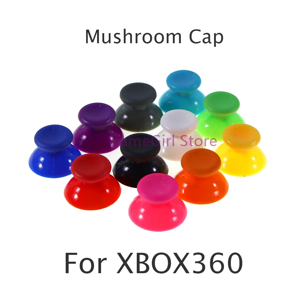 100pcs Colorful Plastic 3D Analog Joystick Thumbstick Mushroom Cap For Xbox360 Controller
100pcs Colorful Plastic 3D Analog Joystick Thumbstick Mushroom Cap For Xbox360 Controller