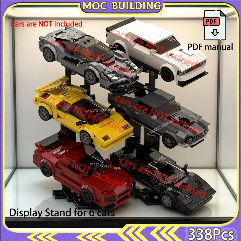 Vertial Display Stand for 8-Stud Scale Cars Holder for Racing Car Vehicles Bracket MOC Building Blocks Gift Presents for Boys
Vertial Display Stand for 8-Stud Scale Cars Holder for Racing Car Vehicles Bracket MOC Building Blocks Gift Presents for Boys