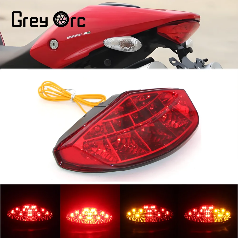 Tail Light LED Turn Signal For DUCATI Monster 659 696 795 796 1100/S/EVO Motorcycle Accessories Integrated Brake Blinker Lamp
Tail Light LED Turn Signal For DUCATI Monster 659 696 795 796 1100/S/EVO Motorcycle Accessories Integrated Brake Blinker Lamp