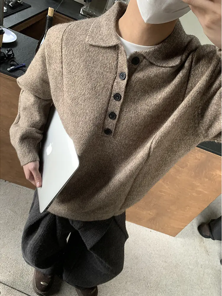 PLTH Мужской трикотаж Ne, свободный крой, цветной зимний свитер Lazy Sle, винтажный японский длинный све
PLTH Мужской трикотаж Ne, свободный крой, цветной зимний свитер Lazy Sle, винтажный японский длинный све