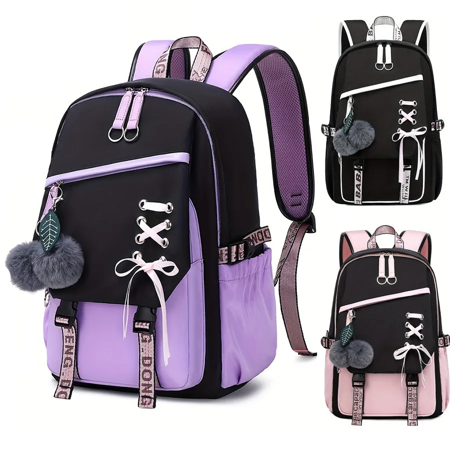 Cartoon Cute School Backpack for Girls Sweet Fashionable Backpack Outdoor Travel Large Capacity Storage Bag Student Backpack
Cartoon Cute School Backpack for Girls Sweet Fashionable Backpack Outdoor Travel Large Capacity Storage Bag Student Backpack
