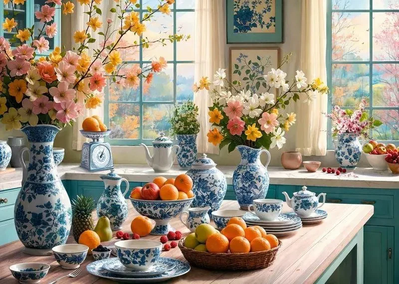 Jigsaw Puzzle 1000 Pieces Kitchen Flower Landscape Puzzle Home Decor for Adults Game Family Fun Puzzles Educational Toys
Jigsaw Puzzle 1000 Pieces Kitchen Flower Landscape Puzzle Home Decor for Adults Game Family Fun Puzzles Educational Toys