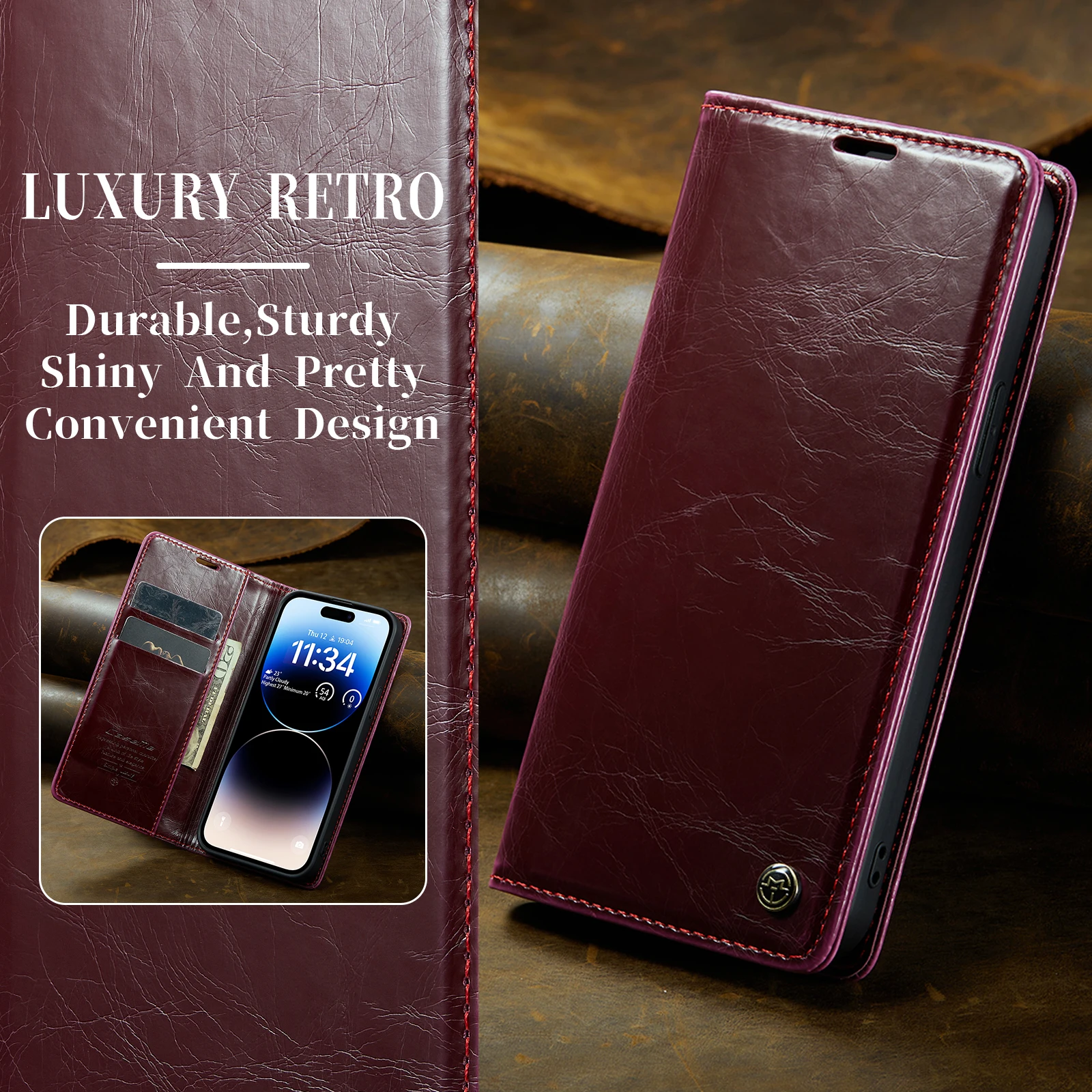 Magnetic Retro Leather Phone Cas ForIP14 Promax 14 Pro 14Plus 14 12 13 11 Pro Max XS X XR 8 7 6 6S Plus SE2 SE3Wallet Card Cover
Magnetic Retro Leather Phone Cas ForIP14 Promax 14 Pro 14Plus 14 12 13 11 Pro Max XS X XR 8 7 6 6S Plus SE2 SE3Wallet Card Cover