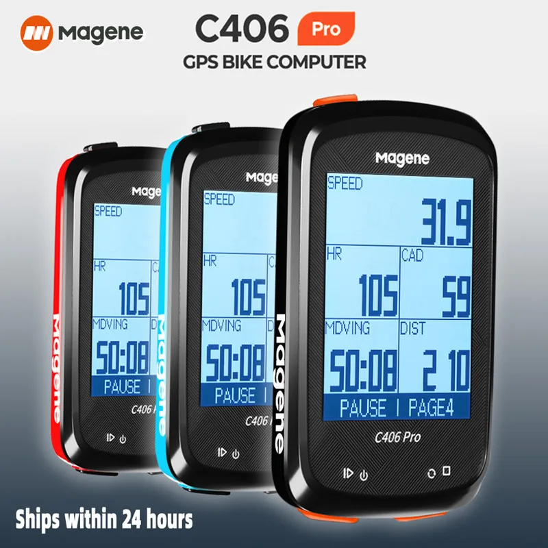 Magene C406 Pro Bike GPS Computer MTB Road Cycle Smart Wireless Waterproof Speedometer Bicycle Odometer
Magene C406 Pro Bike GPS Computer MTB Road Cycle Smart Wireless Waterproof Speedometer Bicycle Odometer