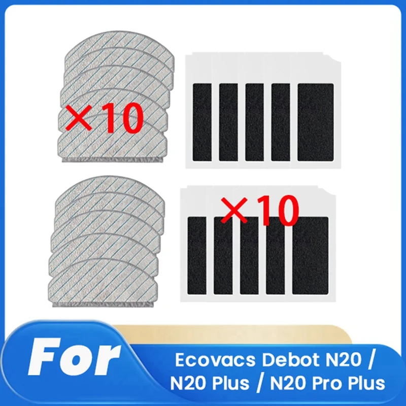 20 Pcs For Ecovacs Debot N20 / N20 Plus / N20 Pro Plus Sweeping Robot Accessories Cleaner Parts Replacement
20 Pcs For Ecovacs Debot N20 / N20 Plus / N20 Pro Plus Sweeping Robot Accessories Cleaner Parts Replacement