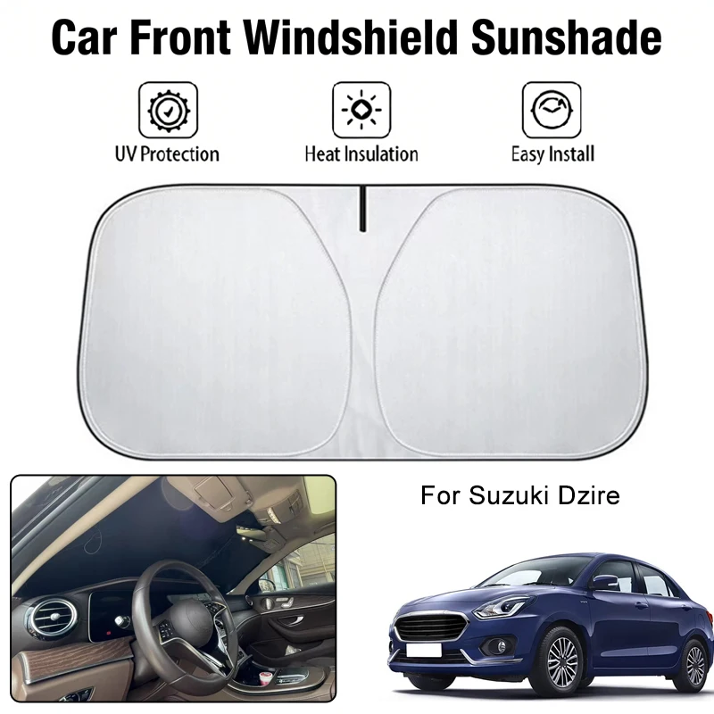 Car Front Windshield Sunshade Cover For Suzuki Dzire UV Block Heat Insulation Auto Interior Sun Protection Accessories
Car Front Windshield Sunshade Cover For Suzuki Dzire UV Block Heat Insulation Auto Interior Sun Protection Accessories