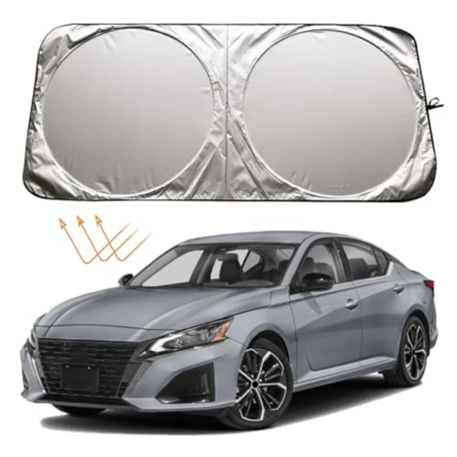 Windshield Sun Shade Sunshade for Nissan Altima 2019-2023 2024 Rogue 2014-2020 Sentra 2020-2024 Kicks 2016-2024 Accessories, Fo
Windshield Sun Shade Sunshade for Nissan Altima 2019-2023 2024 Rogue 2014-2020 Sentra 2020-2024 Kicks 2016-2024 Accessories, Fo