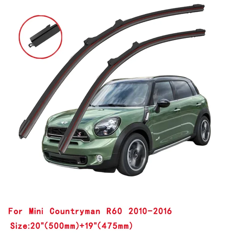 For BMW MINI COUNTRYMAN F60 2010-2024 Car Windshield Wiper Blade Front Windscreen Brushes Washer Accessories Replacement Parts
For BMW MINI COUNTRYMAN F60 2010-2024 Car Windshield Wiper Blade Front Windscreen Brushes Washer Accessories Replacement Parts