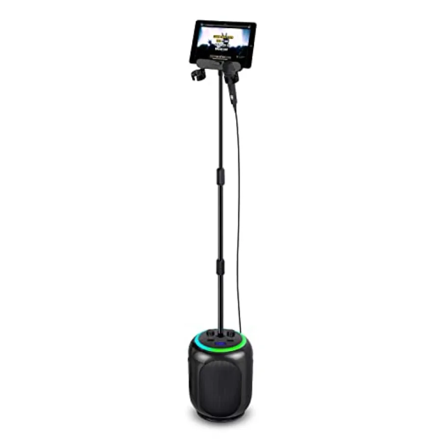 SingCast MAX Bluetooth-караоке-система с функцией передачи видео, колонка для вечеринок, микрофон, 22 голосовых эффекта, коррекция тона, подсветка, подставка 35
SingCast MAX Bluetooth-караоке-система с функцией передачи видео, колонка для вечеринок, микрофон, 22 голосовых эффекта, коррекция тона, подсветка, подставка 35