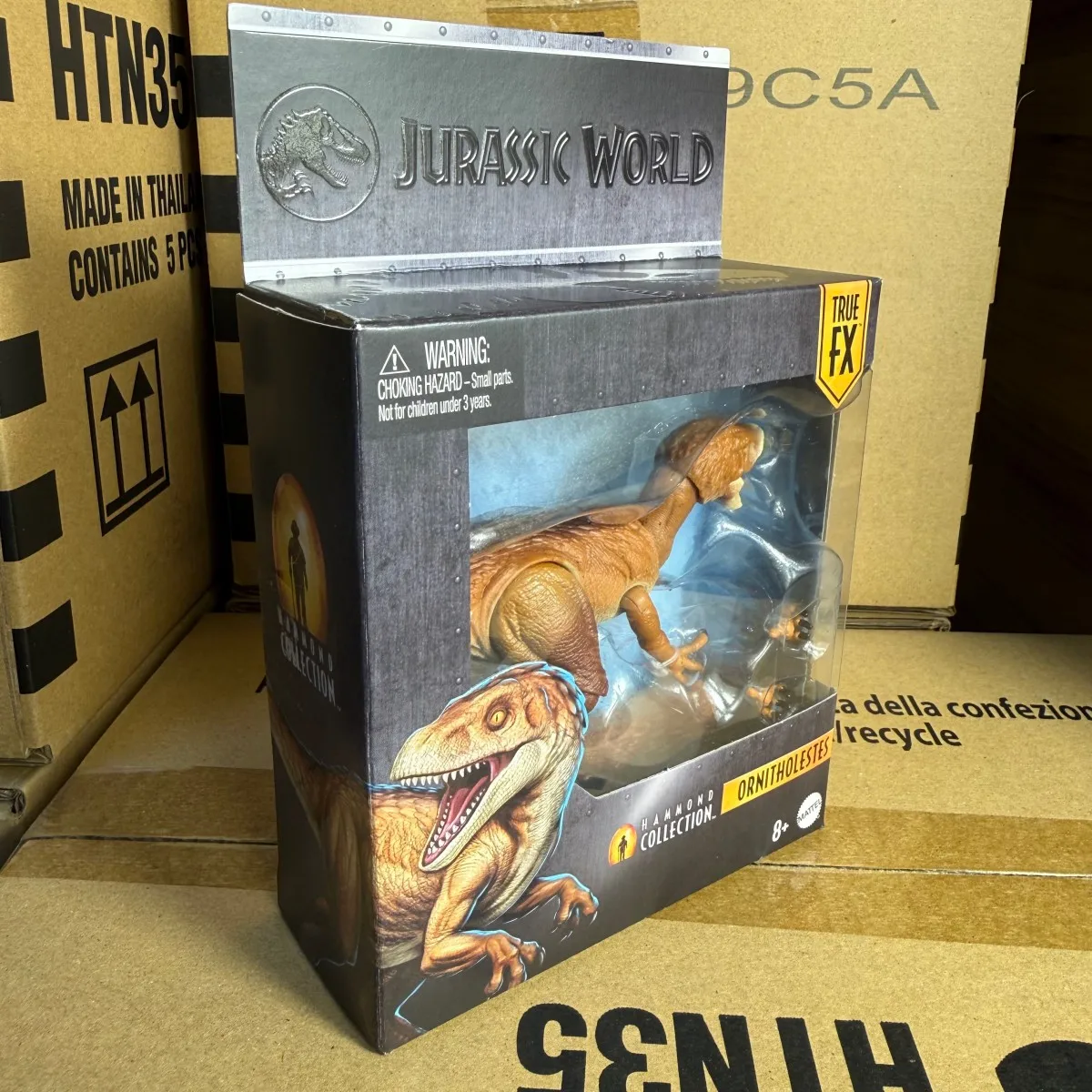 Mattel Jurassic World Hammond Collection Ornitholestes Dinosaur Figure, Deluxe Design and 18 Articulations JKM91
Mattel Jurassic World Hammond Collection Ornitholestes Dinosaur Figure, Deluxe Design and 18 Articulations JKM91