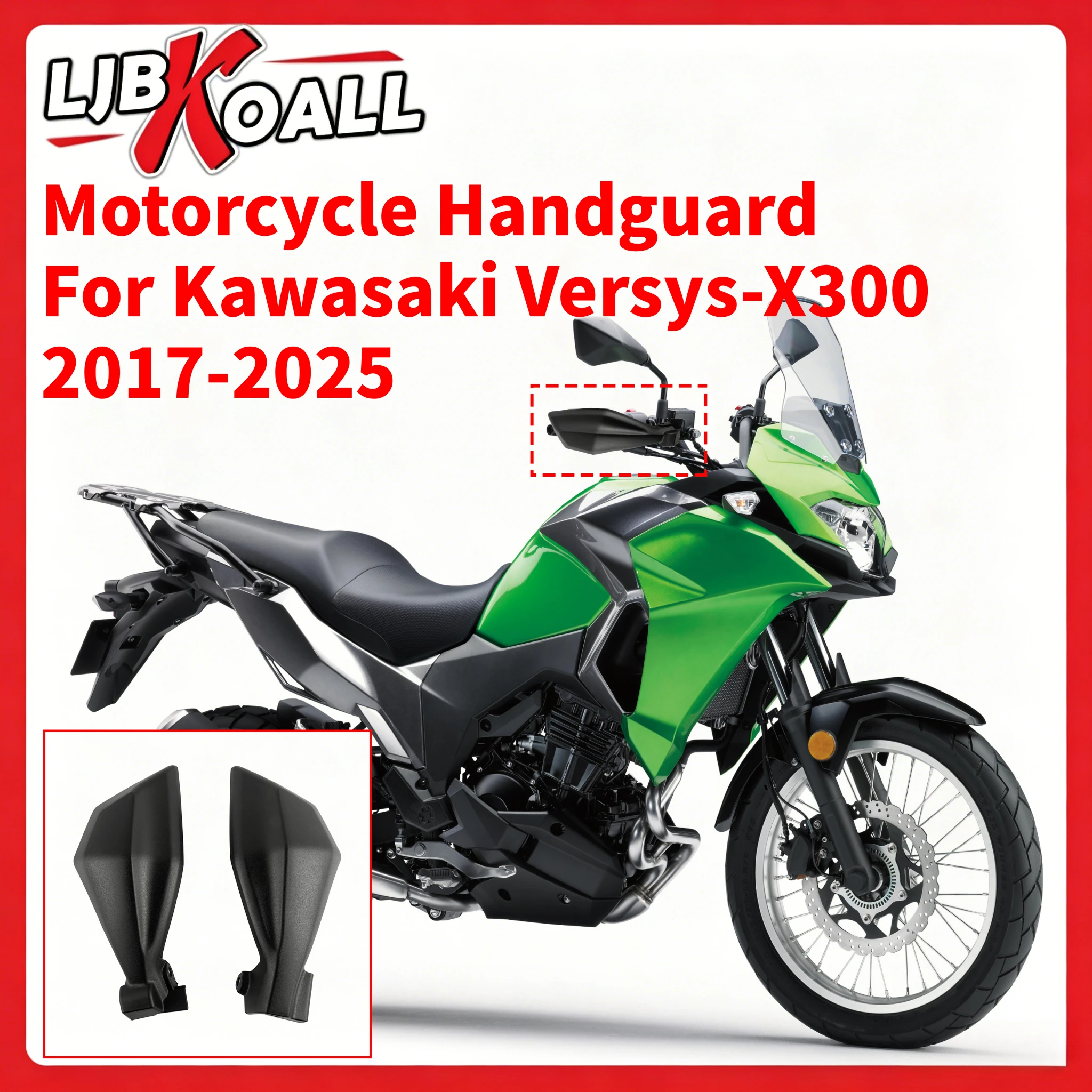 For Kawasaki Versys-X300 2017-2025 2023 Motorcycle Handguards Protector Handlebar Handguard Shield Versys X300 X 300 Accessories
For Kawasaki Versys-X300 2017-2025 2023 Motorcycle Handguards Protector Handlebar Handguard Shield Versys X300 X 300 Accessories