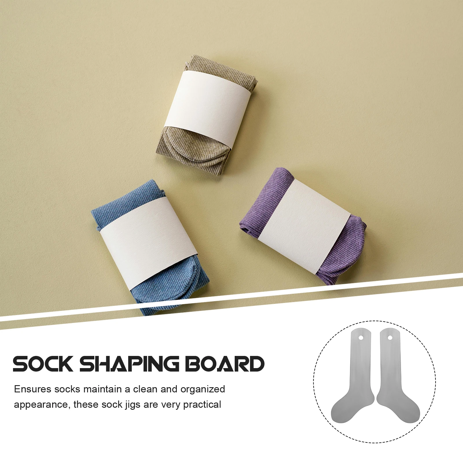 2Pcs Sock Shaping Boards Aluminum Jigs Display Liners Organizing Holders 14Bend Style Maintain Shape AntiWrinkle
2Pcs Sock Shaping Boards Aluminum Jigs Display Liners Organizing Holders 14Bend Style Maintain Shape AntiWrinkle