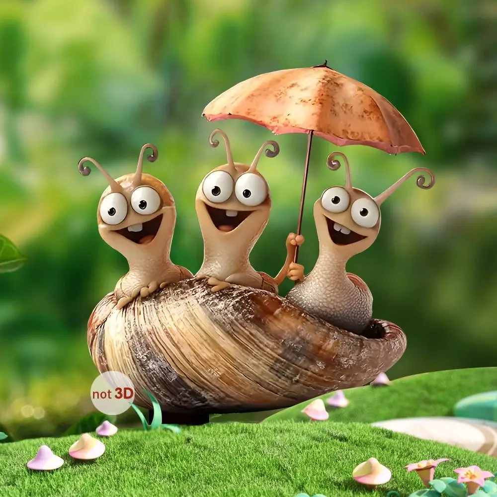 Acrylic Garden Floor Plugs Creative Waterproof Snail Statue Sculptures Cute Multi Functional Animal Garden Stake Courtyard
Acrylic Garden Floor Plugs Creative Waterproof Snail Statue Sculptures Cute Multi Functional Animal Garden Stake Courtyard