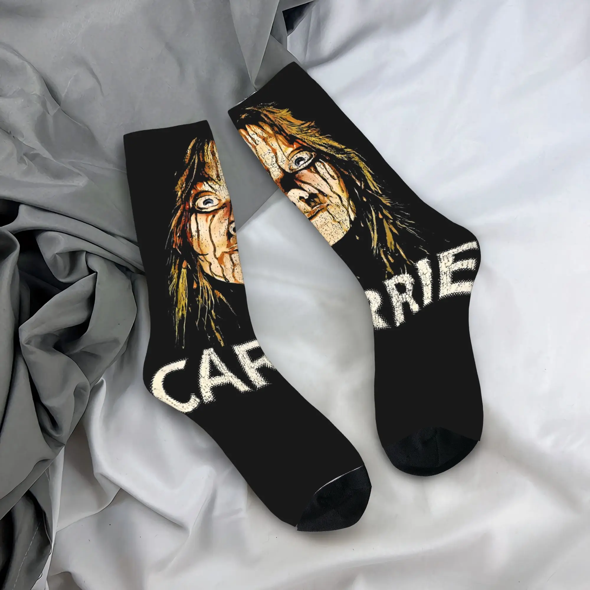 Men Women Retro Horror Movie Carrie Socks Breathable Trendy Socks Birthday Present
Men Women Retro Horror Movie Carrie Socks Breathable Trendy Socks Birthday Present