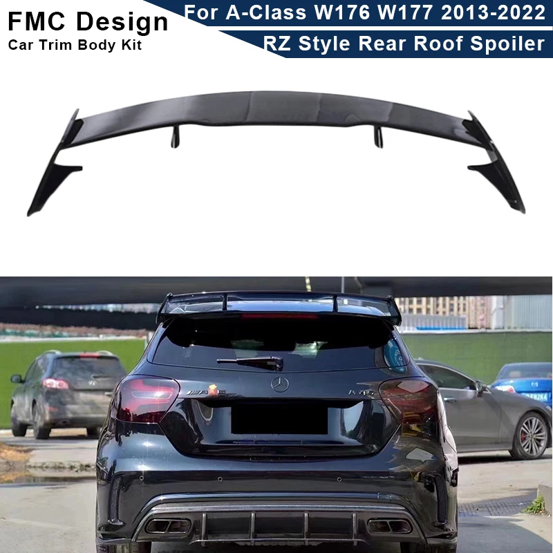 AMG Style Carbon Fiber Rear Roof Spoiler Wing Trunk Wing Separator for Mercedes Benz A-Class W176 W177 A180 A200 A45 2013-2022
AMG Style Carbon Fiber Rear Roof Spoiler Wing Trunk Wing Separator for Mercedes Benz A-Class W176 W177 A180 A200 A45 2013-2022