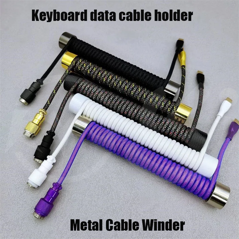 Mechanical Keyboard Aviator Coiled Cable Stander Winder Holder Connector USB Desktop Computer Protection Rod Cable Organizer
Mechanical Keyboard Aviator Coiled Cable Stander Winder Holder Connector USB Desktop Computer Protection Rod Cable Organizer