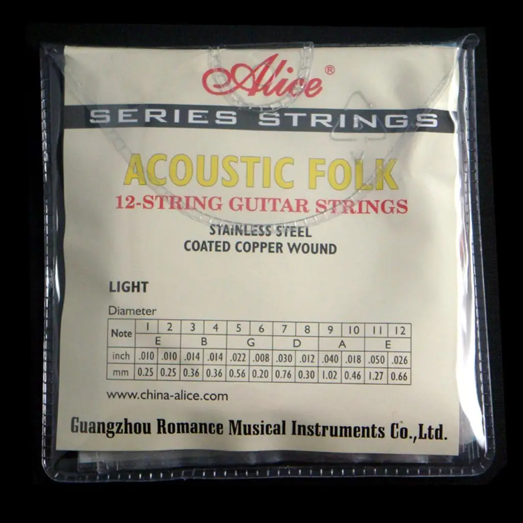 Acoustic Guitar String Set Multi Color Stainless Steel Folk Guitar 12 Strings Replacement for Home Studio Recording
Acoustic Guitar String Set Multi Color Stainless Steel Folk Guitar 12 Strings Replacement for Home Studio Recording