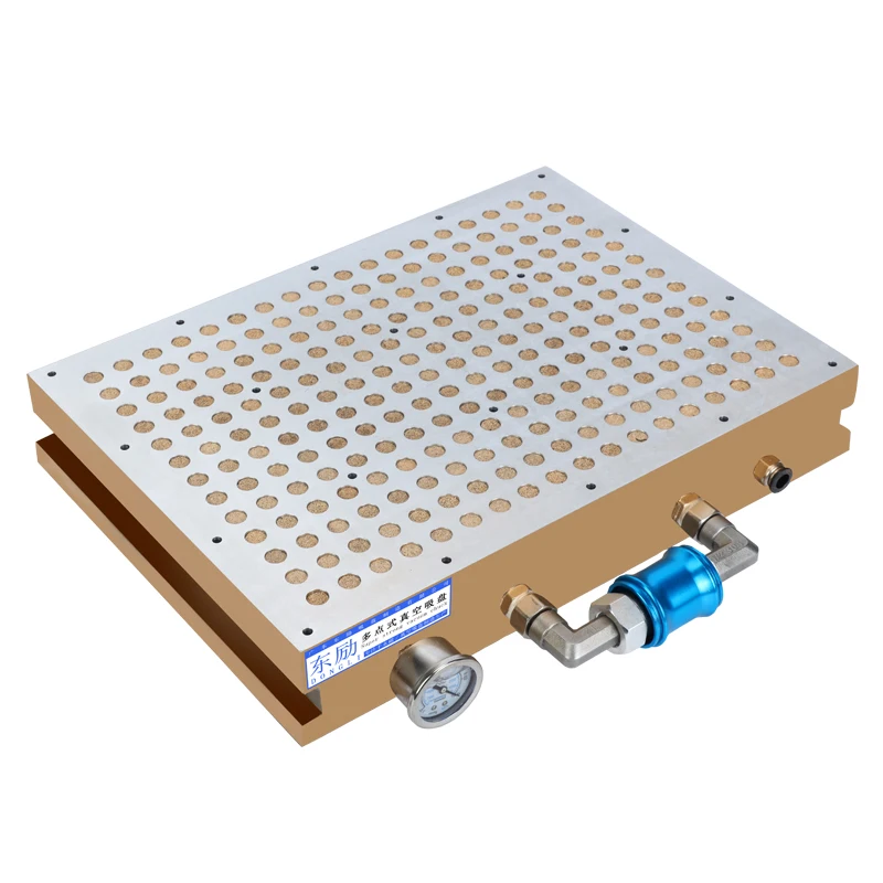 30*30cm multi-point intelligent vacuum suction cup,independent air hole detection,CNC milling machine/grinding machine fixture
30*30cm multi-point intelligent vacuum suction cup,independent air hole detection,CNC milling machine/grinding machine fixture