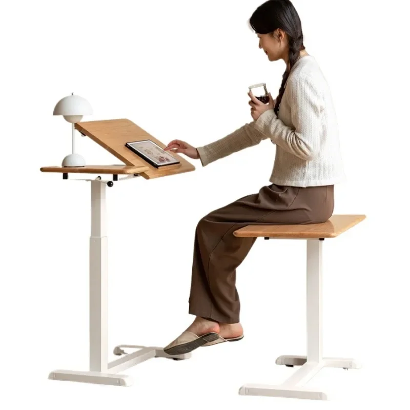 Solid wood desk, simple study household small apartment
Solid wood desk, simple study household small apartment