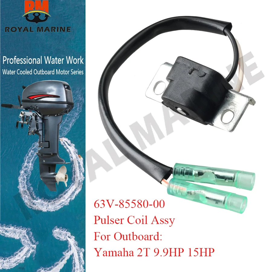 63V-85580-00 Pulser Coil Assy For Yamaha Outboard Motor 2T 9.9HP 15HP 63V-85580 63V-85580-00-00 Boat Engine Replacement Parts
63V-85580-00 Pulser Coil Assy For Yamaha Outboard Motor 2T 9.9HP 15HP 63V-85580 63V-85580-00-00 Boat Engine Replacement Parts