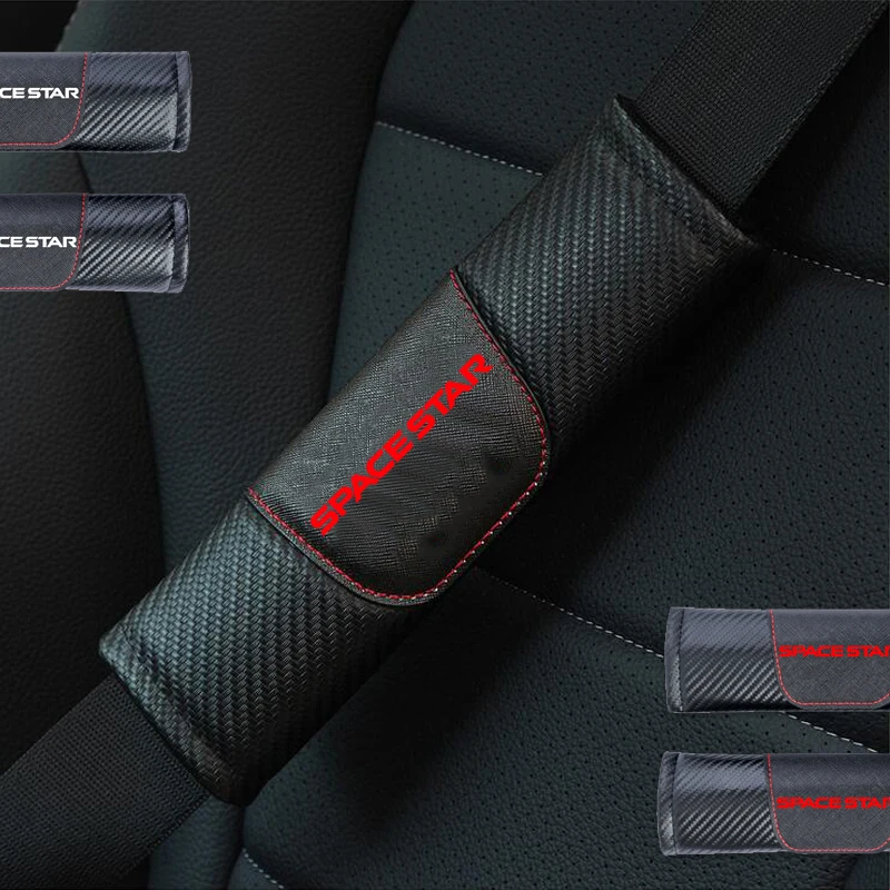 For Mitsubishi Space Star Fashion Carbon Fiber Leather Car Seat Belt Cover Car Seat Belt Shoulder Pad Car Accessories 2pcs
For Mitsubishi Space Star Fashion Carbon Fiber Leather Car Seat Belt Cover Car Seat Belt Shoulder Pad Car Accessories 2pcs