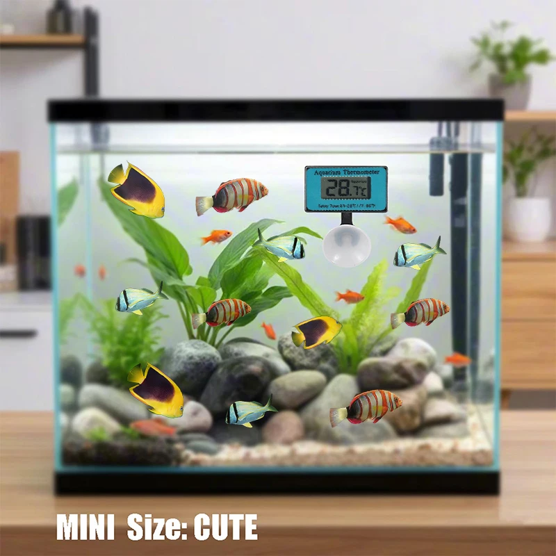 Accurate Digital Aquarium Thermometer for Freshwater/Saltwater Environments, Replaceable Battery, Error Margin ±1℉/±1℃.
Accurate Digital Aquarium Thermometer for Freshwater/Saltwater Environments, Replaceable Battery, Error Margin ±1℉/±1℃.