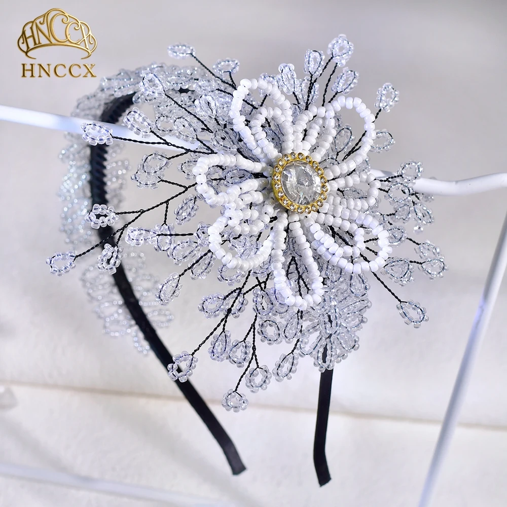 HNCCX Luxury Beaded Flower Wedding Headband Women Banquet Party Prom Headpieces Handmade Bridesmaid Hair Accessories A118
HNCCX Luxury Beaded Flower Wedding Headband Women Banquet Party Prom Headpieces Handmade Bridesmaid Hair Accessories A118