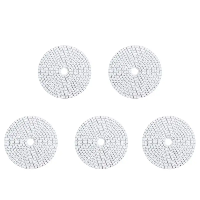 Unusual 5Pcs 5 Inch 125Mm Wet Diamond Polishing Pads Marble Granite Grits 30
Unusual 5Pcs 5 Inch 125Mm Wet Diamond Polishing Pads Marble Granite Grits 30