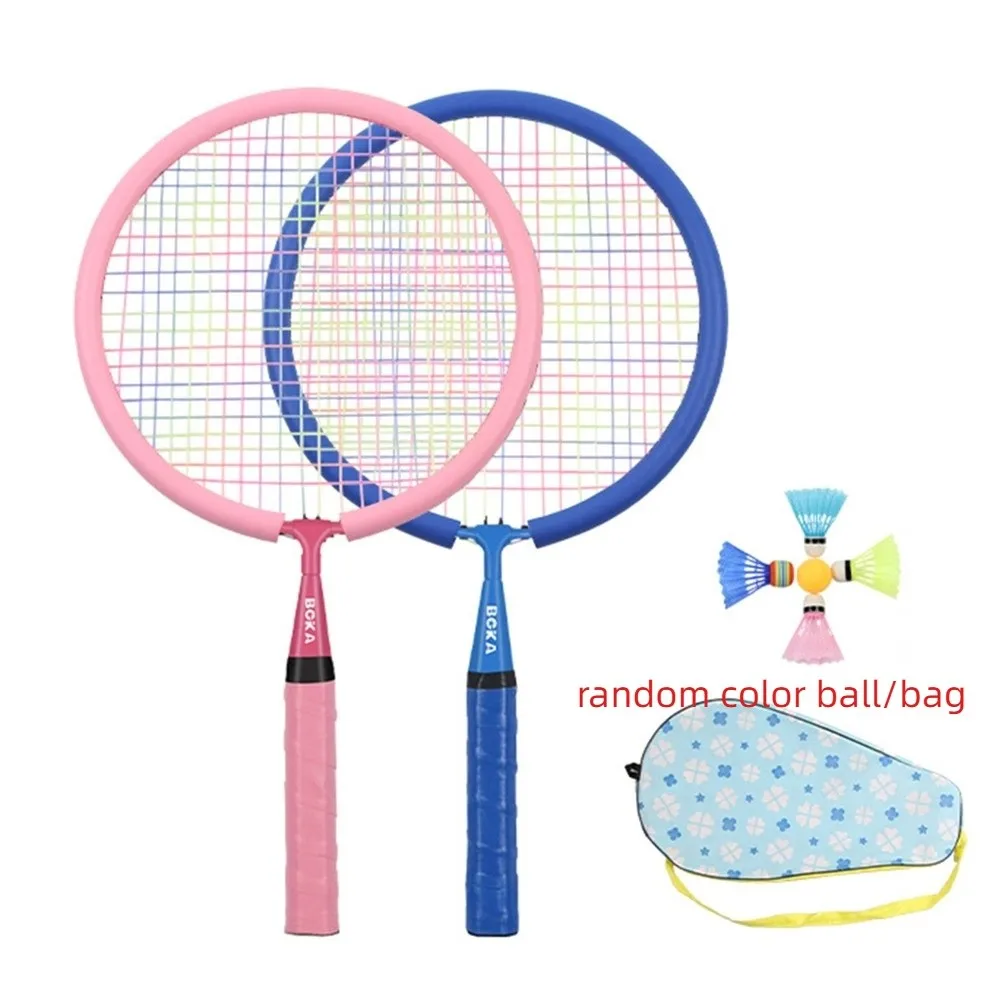 Shock Absorbing Children Badminton Rackets Portable Lightweight Children Badminton Racquets Anti Slip Handle Soft Grip
Shock Absorbing Children Badminton Rackets Portable Lightweight Children Badminton Racquets Anti Slip Handle Soft Grip