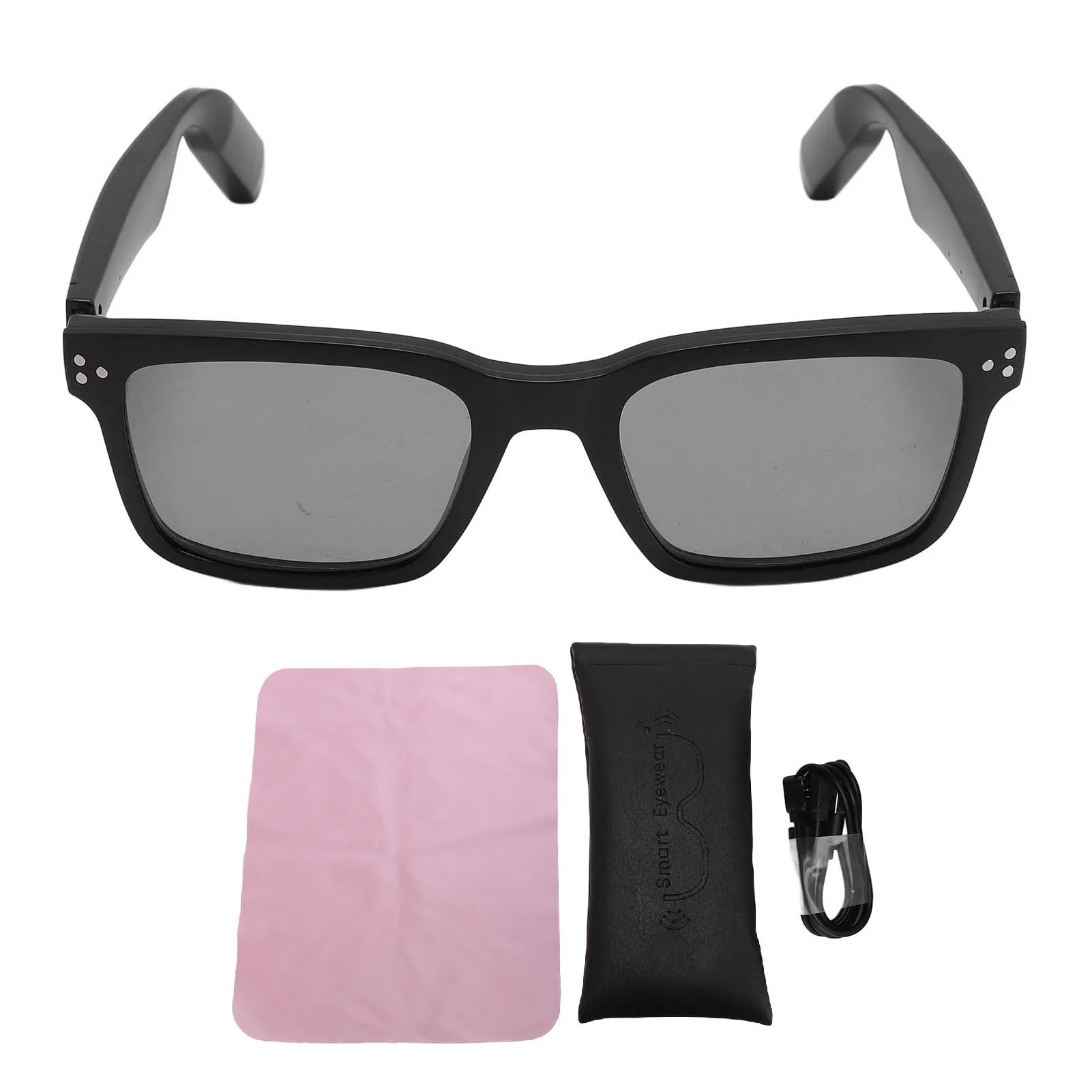 Умные беспроводные солнцезащитные очки Bluetooth-очки с микрофонными динамиками Стильные умные беспроводные солнцезащитные очки для мужчин и женщин для звонков музыки
Умные беспроводные солнцезащитные очки Bluetooth-очки с микрофонными динамиками Стильные умные беспроводные солнцезащитные очки для мужчин и женщин для звонков музыки