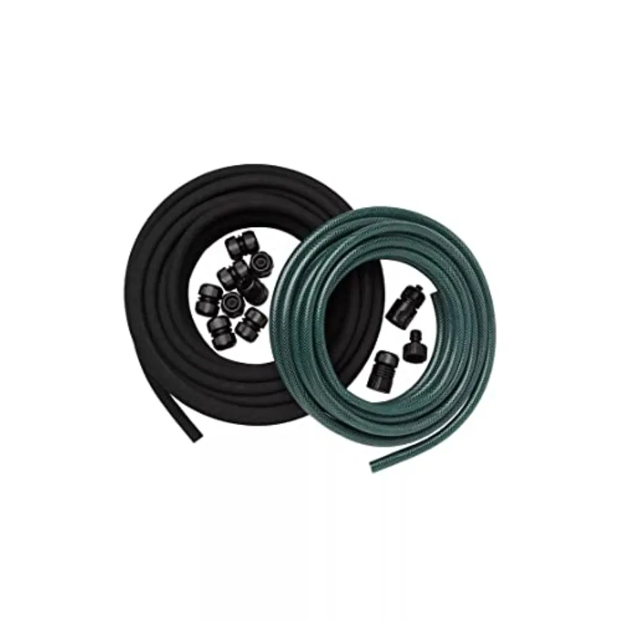 Snip-n-Drip Soaker System for Indoor Plants with Drip Irrigation Black Self-Watering Planter with Adjustable Flow Control
Snip-n-Drip Soaker System for Indoor Plants with Drip Irrigation Black Self-Watering Planter with Adjustable Flow Control