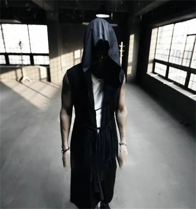 Men's Sleeveless Cardigan Summer New Fashion Large Men's New Summer Hooded Fashion Trend Black Cardigan Slim Fit Simple Leisure
Men's Sleeveless Cardigan Summer New Fashion Large Men's New Summer Hooded Fashion Trend Black Cardigan Slim Fit Simple Leisure