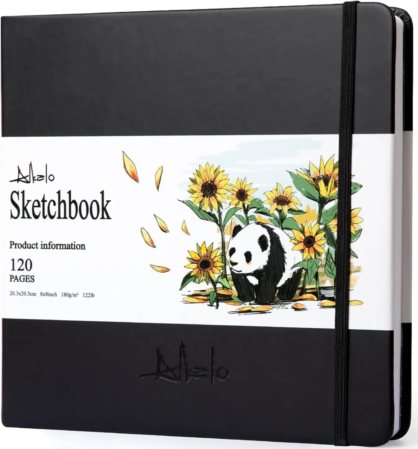 Square Sketchbook for Drawing, 120 Pages, 180GSM Thick Paper, Mixed Media for Charcoal, Ink, Colored Pencil, Acrylic, Oil Pastel
Square Sketchbook for Drawing, 120 Pages, 180GSM Thick Paper, Mixed Media for Charcoal, Ink, Colored Pencil, Acrylic, Oil Pastel