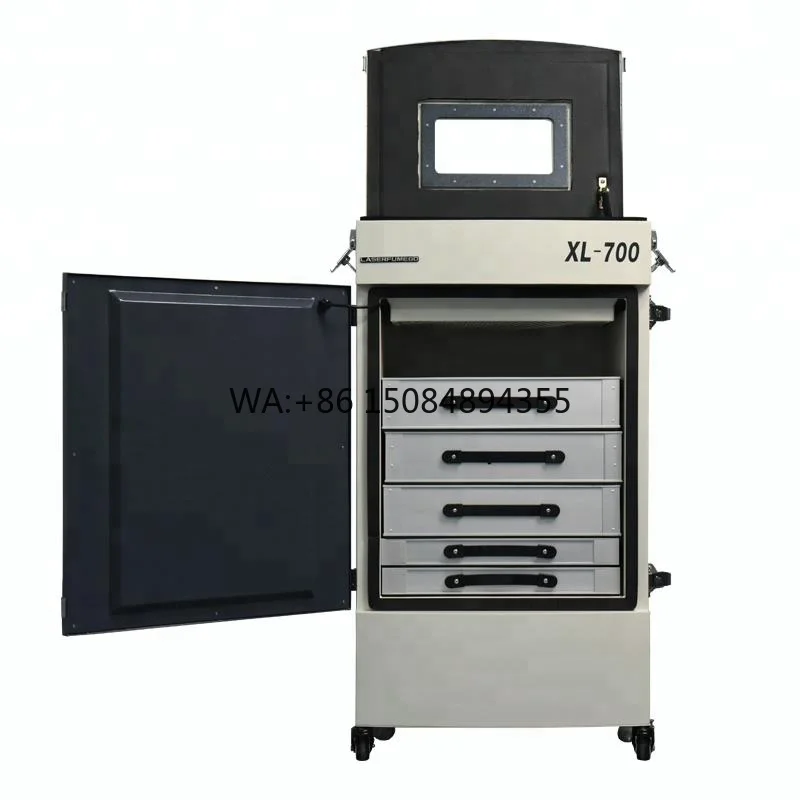 330W/500W/700W Laser Extractor with H13 HEPA Filter Smoke Purifier Dust Collector for Welding Laser Cutting Engraving
330W/500W/700W Laser Extractor with H13 HEPA Filter Smoke Purifier Dust Collector for Welding Laser Cutting Engraving