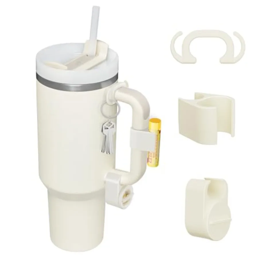 Set of 3 Pcs Accessories for 40oz Tumbler or other brands 40 OZ Tumblers Cream
Set of 3 Pcs Accessories for 40oz Tumbler or other brands 40 OZ Tumblers Cream