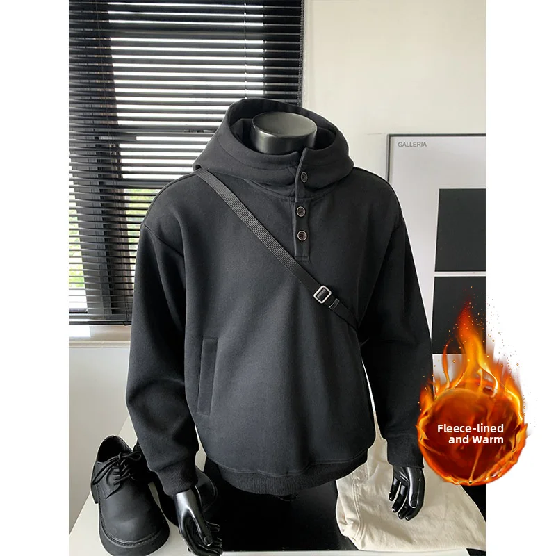 Men's Hoodie Sweatshirt Large Size 250 Pounds Casual Long Sleeve Stand Collar Youth T-Shirt New Style Bottoming Sports Shirt
Men's Hoodie Sweatshirt Large Size 250 Pounds Casual Long Sleeve Stand Collar Youth T-Shirt New Style Bottoming Sports Shirt