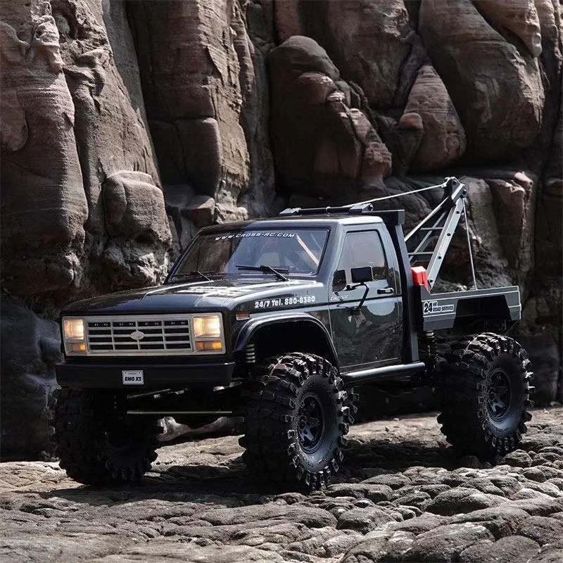 Радиоуправляемый внедорожный грузовик-эвакуатор CROSSRC EMO X3 1/8 масштаба, электрический, для взрослых, готовый к заезду (RTR), для всех типов местности
Радиоуправляемый внедорожный грузовик-эвакуатор CROSSRC EMO X3 1/8 масштаба, электрический, для взрослых, готовый к заезду (RTR), для всех типов местности