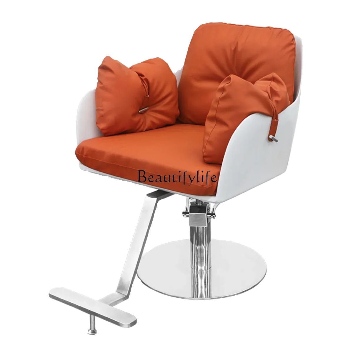 Fashion Salon for Hair Salon Lifting Barber Shop Seat Stool Stainless Steel High-End Hair Cutting Chair
Fashion Salon for Hair Salon Lifting Barber Shop Seat Stool Stainless Steel High-End Hair Cutting Chair