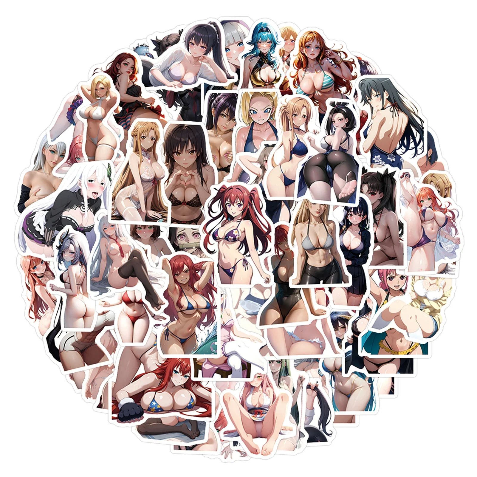 Новинка 2025 года, 60 шт., эксклюзивные сексуальные аниме Waifu, красивые ноги для девочек, водонепроницаемые наклейки
Новинка 2025 года, 60 шт., эксклюзивные сексуальные аниме Waifu, красивые ноги для девочек, водонепроницаемые наклейки