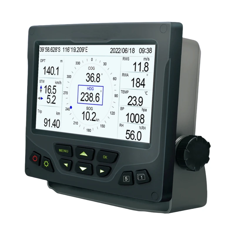 NM501 7inch navigation / NM501 Multi-function display with NMEA0183 multiplexer /Multifunctional Repeater NM501
NM501 7inch navigation / NM501 Multi-function display with NMEA0183 multiplexer /Multifunctional Repeater NM501