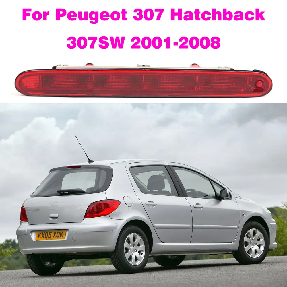 Rear High Level Additional Brake Light 6350P5 Car 3RD Third Stop Tail Light For Peugeot 307 Hatchback 307SW 20012002 2003 - 2008
Rear High Level Additional Brake Light 6350P5 Car 3RD Third Stop Tail Light For Peugeot 307 Hatchback 307SW 20012002 2003 - 2008